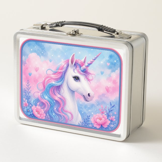 Dreamy Unicorn Lunch Box (Front)