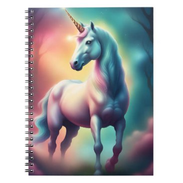 Dreamy Unicorn Spiral Notebook