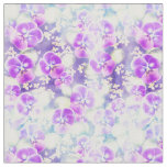Dreamy Violet Pattern Fabric
