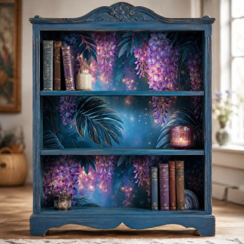 Dreamy Violet Wisteria Canopy Decoupage Tissue Paper