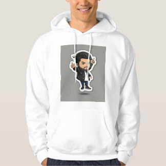 Dreamy Watercolour T-shirt with Whimsical Ban Bloc Hoodie