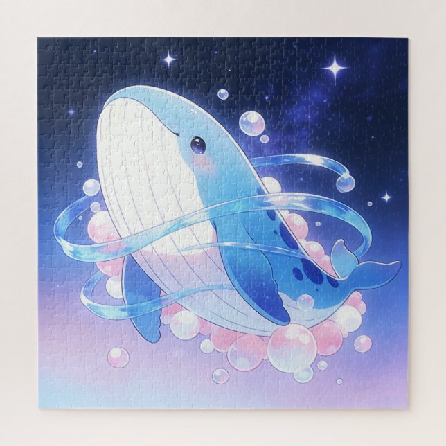 Dreamy Whale Puzzle (Vertical)