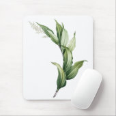 Dreamy Whispering Leaves Mouse Pad (With Mouse)