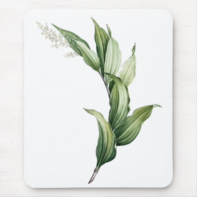 Dreamy Whispering Leaves Mouse Pad (Front)