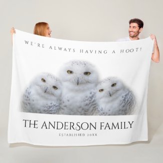 Dreamy Wisdom of Snowy Owls Family