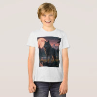 dreamy wolf T-shirt