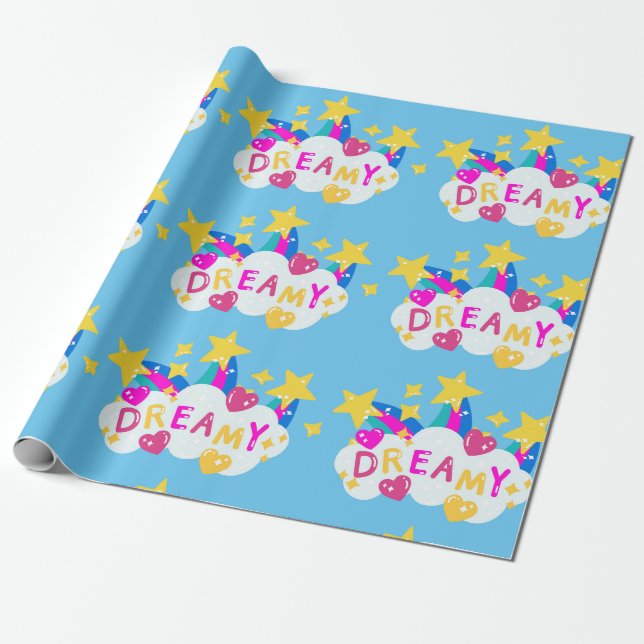 dreamy  wrapping paper (Unrolled)