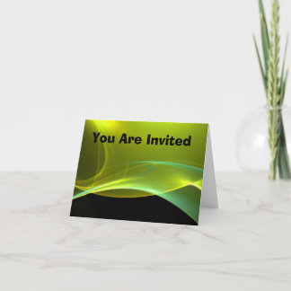 Dreamy Yellow and Green Sweep Template