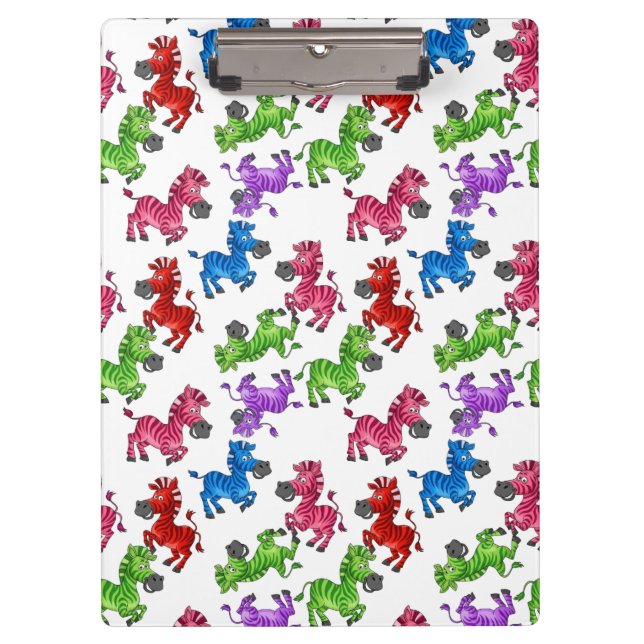 Dreamy Zebra World   Clipboard (Front)