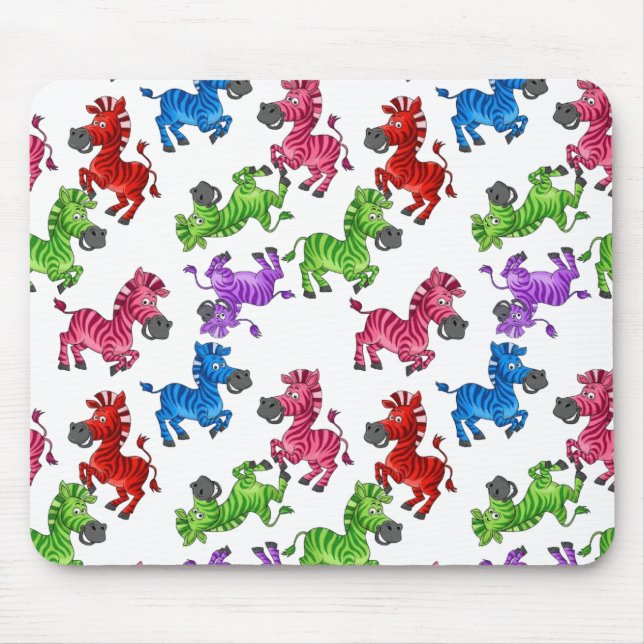 Dreamy Zebra World    Mouse Pad (Front)