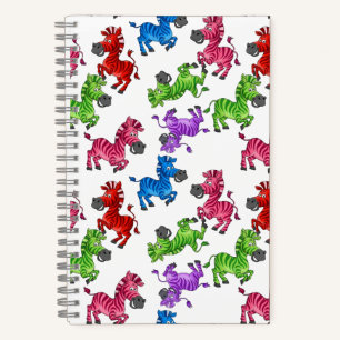 Dreamy Zebra World Notebook