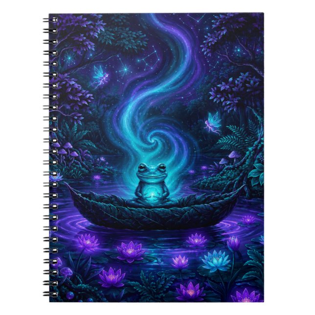 DreamyForestFrogJournal Notebook (Front)