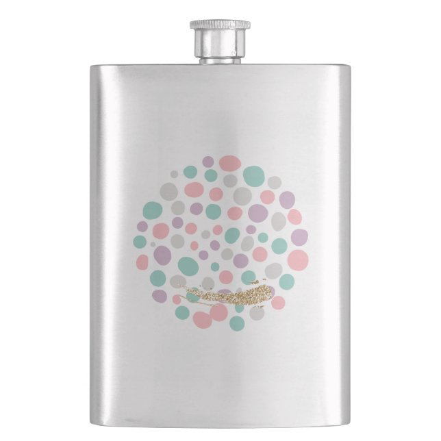 'DreamyPastels' Flask (Front)