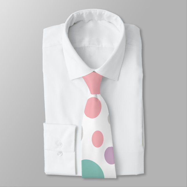 'DreamyPastels' Neck Tie (Tied)