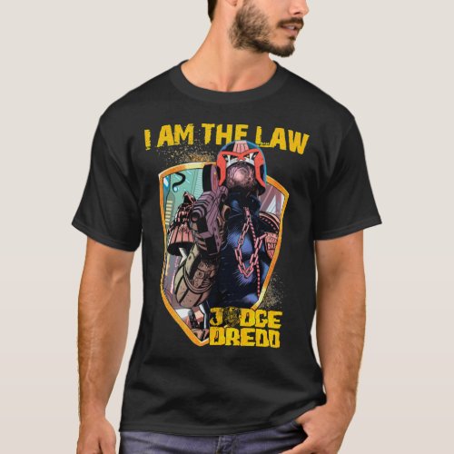 Dredd _ I Am The Law  Gift For Fans Gift For Men  T_Shirt