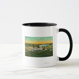 Dredging for GoldMining in AlaskaState Mug