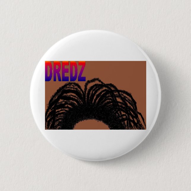 dredz pinback button (Front)