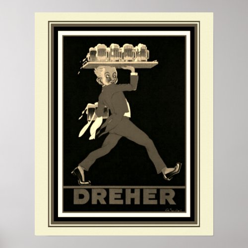 Dreher Beer Poster 16 x 20