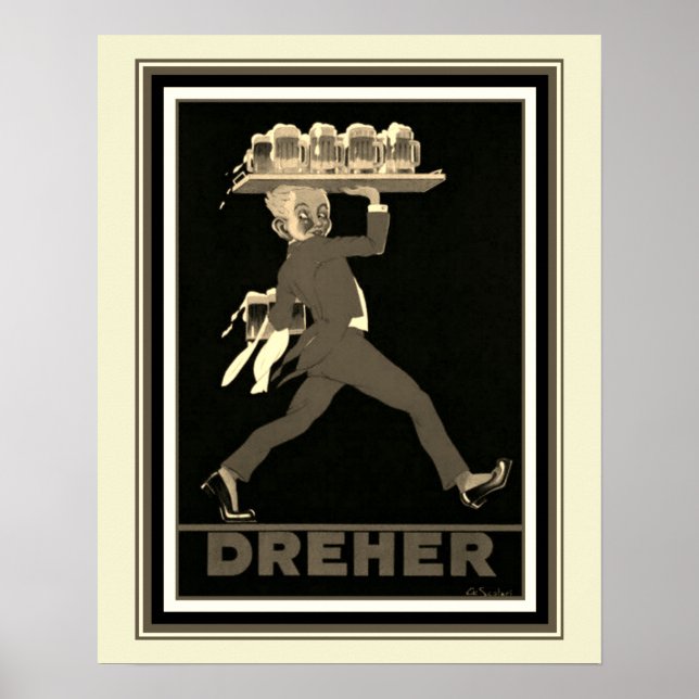 Dreher Beer Poster 16 x 20 (Front)