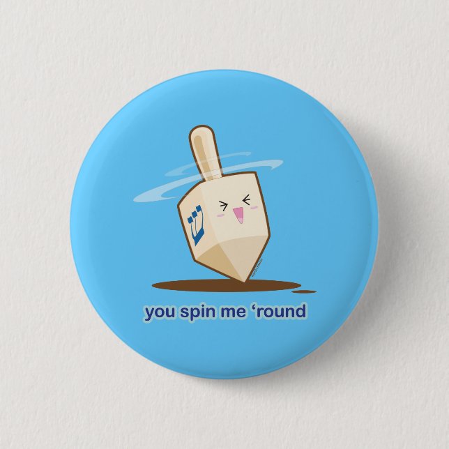 Dreidel Button (Front)