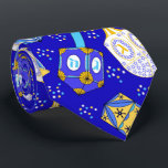 Dreidel, Dreidel, Dreidel Neck Tie<br><div class="desc">Elegant,  intricate dreidels to help you celebrate your Hanukkah in style.</div>