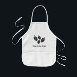 Dreidels Chanukah Kids Apron<br><div class="desc">Here's a unique Chanukah gift for kids! They'll love this colorful driedels design kids apron!</div>