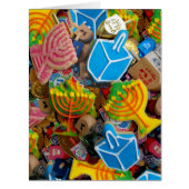 Dreidels, Menorahs, & Chanukah Gelt (Front)