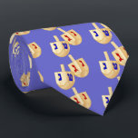 Dreidels Tie<br><div class="desc">Two wooden dreidels</div>