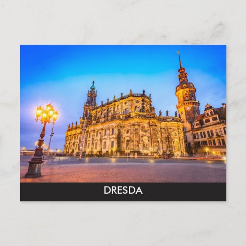 Dresda Germany Postcard