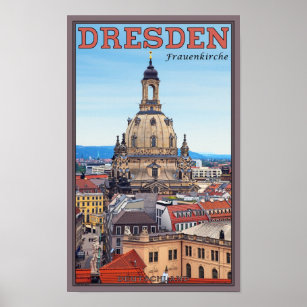 Dresden Church Poster