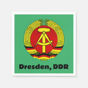 Dresden, DDR, Dresden, Germany - East German GDR Napkins