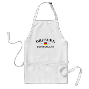Dresden Deutschland Coordinates German Adult Apron