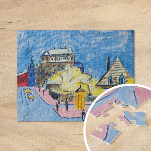 Dresden  Ernst Ludwig Kirchner Jigsaw Puzzle