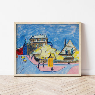 Dresden Ernst Ludwig Kirchner Poster