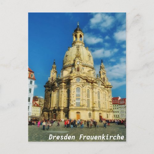Dresden Frauenkirche Postcard