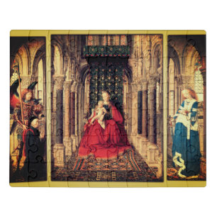 Dresden Triptych (by Jan van Eyck, 1437) Jigsaw Puzzle