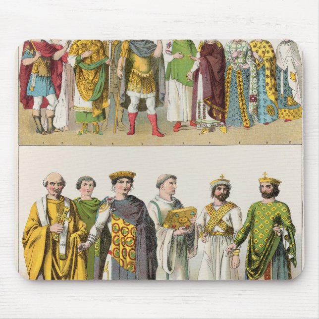 Dress at the Byzantine Court Mouse Pad (Front)