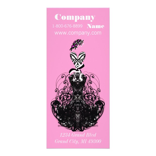 Dress Boutique Rack Card (Front)