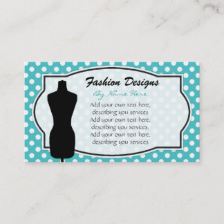 Dress Form: Business Card