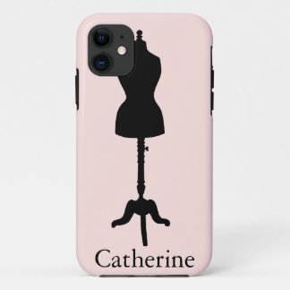 Dress Form Silhouette II iPhone 11 Case