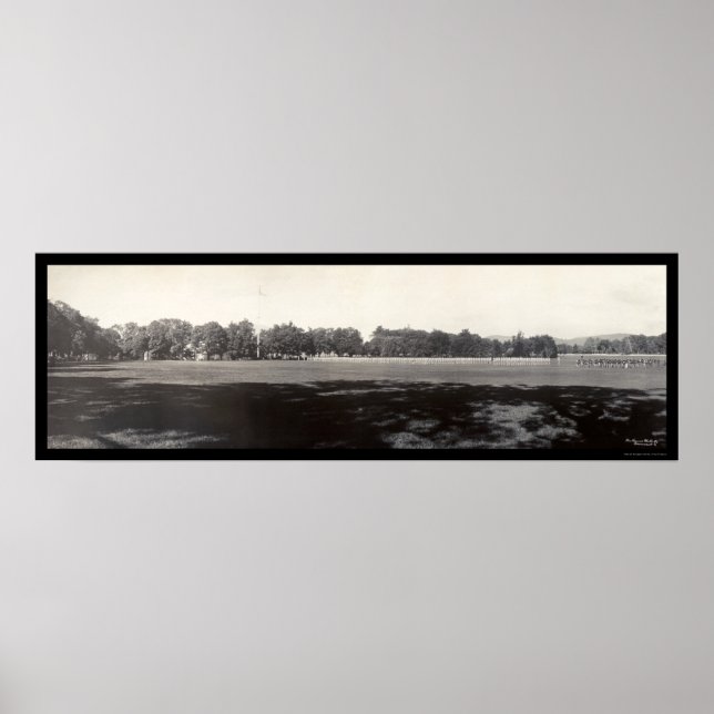 Dress Parade West Point Photo 1909 Poster (Front)