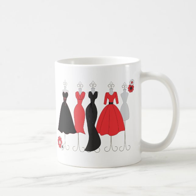 Dress Shop-Daisy Theme Coffee Mug (Right)