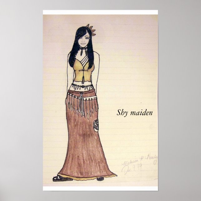 Dress the part, Shy maiden Poster (Front)