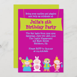 Dress Up Costume Party Birthday Invitation | Zazzle