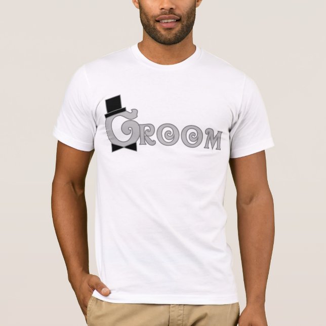 Dress Up Groom T-Shirt (Front)