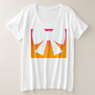 Dress Up With A Bow Plus Size T-Shirt