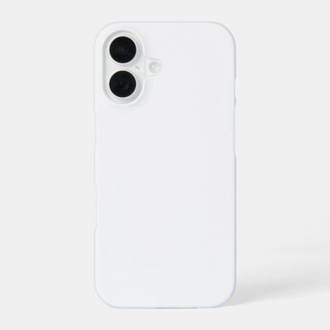 Dress Up Your Device, Plain Iphone Case (Back)