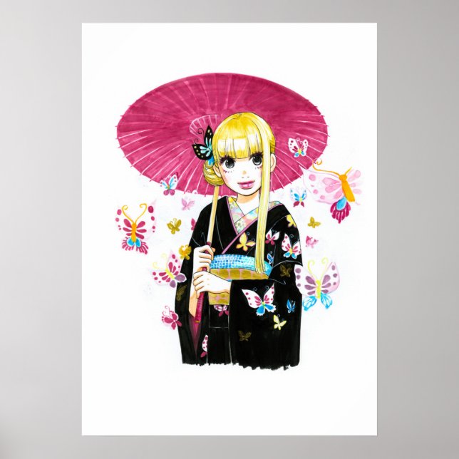 Dress-Up Yuka-chan by Akiko Higashimura Poster (Front)