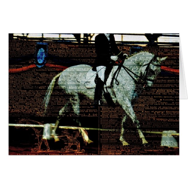 Dressage Art Cards (Front Horizontal)