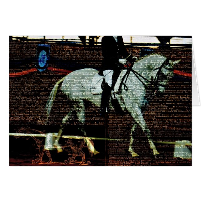 Dressage Art Cards (Front Horizontal)